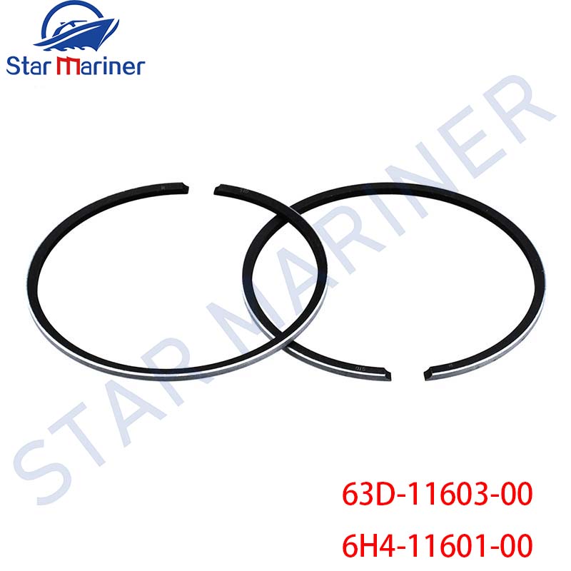 Outboard Motor 40Hp 2 Stroke - 63D-11603-00-00 Piston Ring Set (Std) 67MM