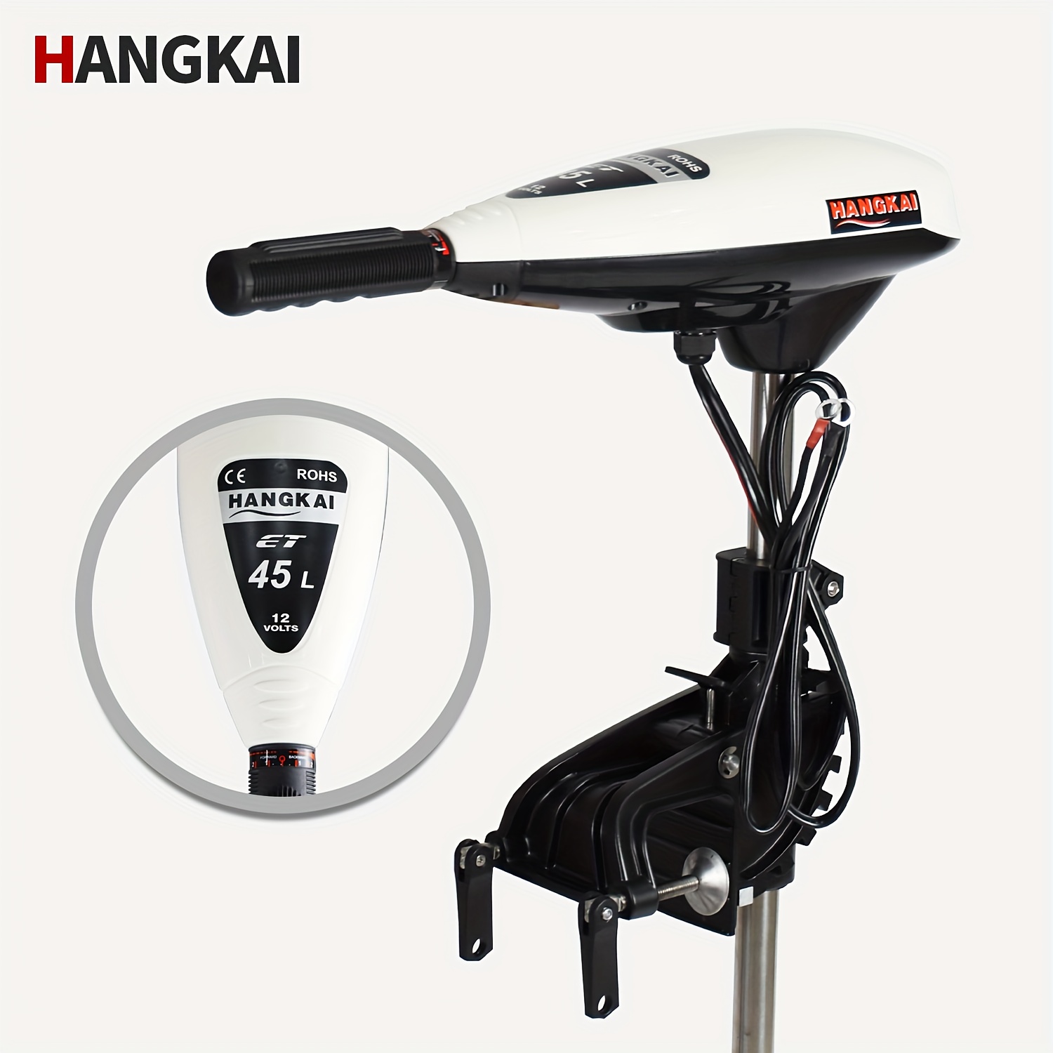 Electric Outboard Motor 3Hp - KOETSU HANGKAI 55/65 LBS Thrust Electric
