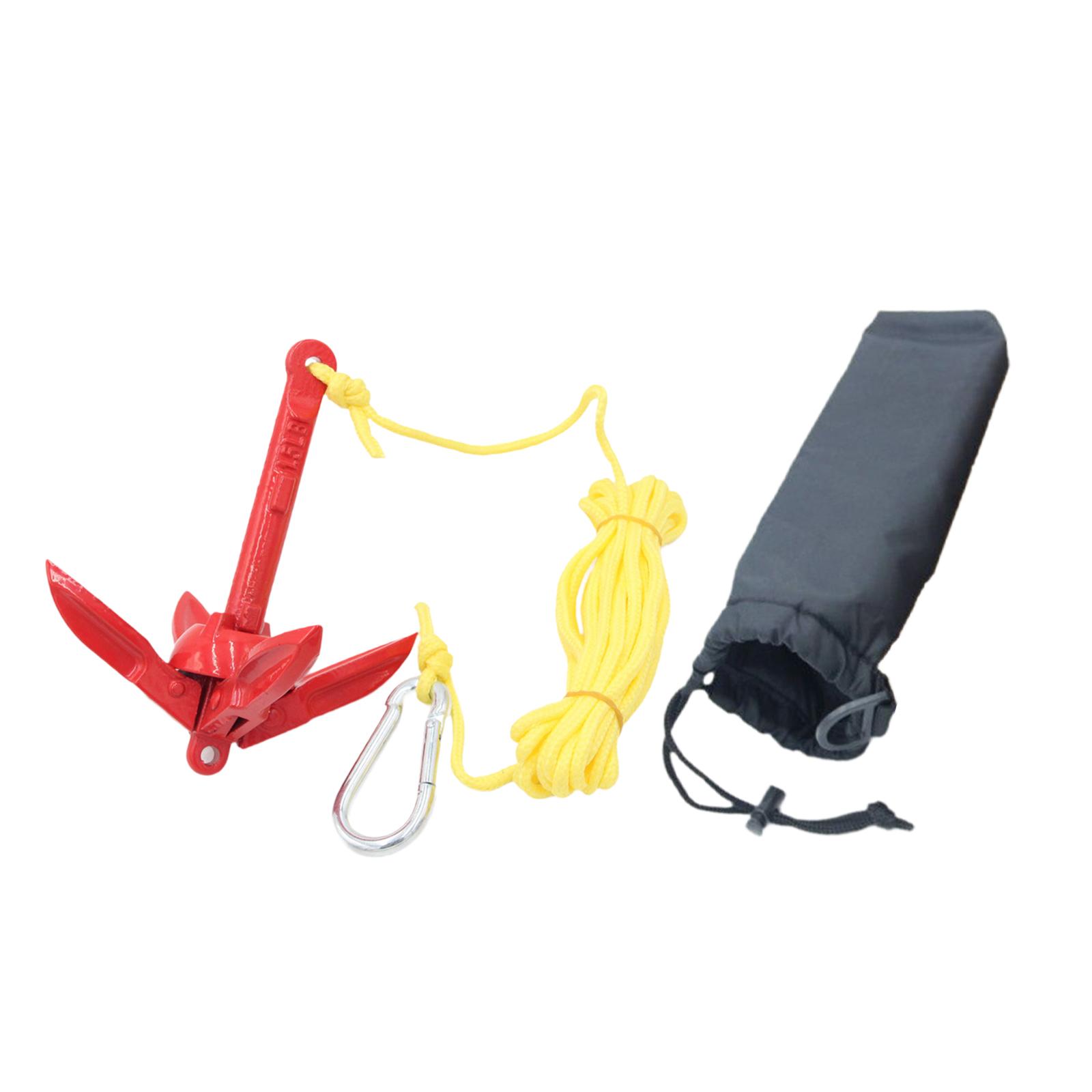 Boat Anchor Kit Galvanized - Galvanized Marine Claw Anchor Folding Kit
