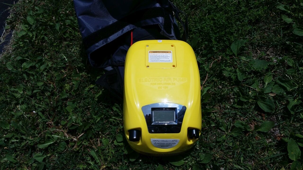 Digital High-Pressure Electric - Inflatable Boat Electric Pump recension och pris