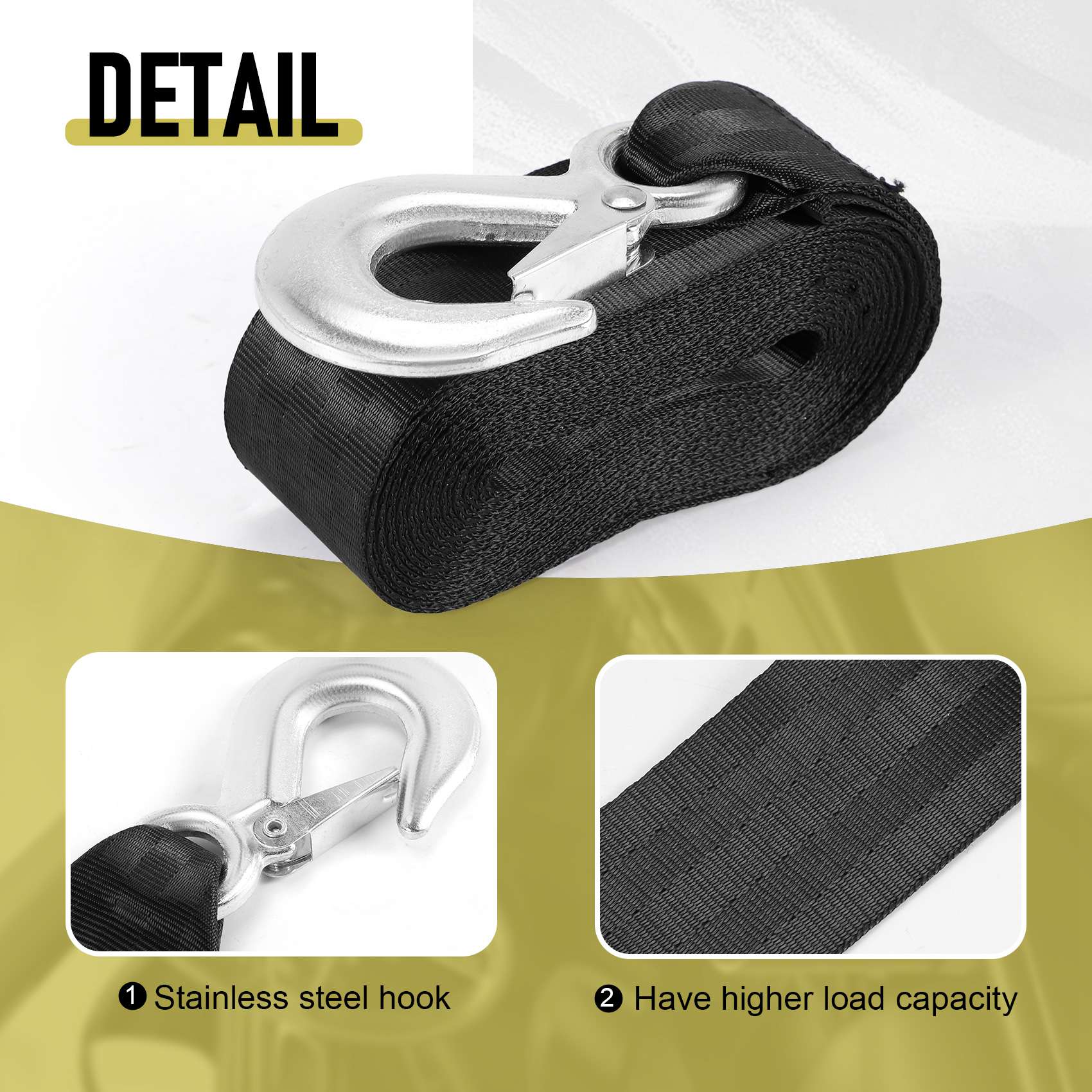 AEF5-Boat Trailer Winch Strap  - Boat Trailer Winch Strap recension och pris