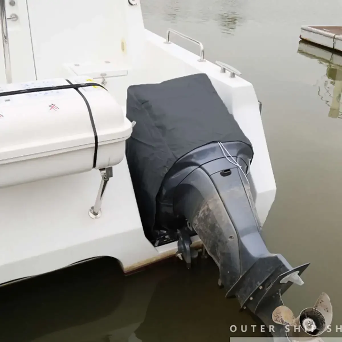 115-225HP 300D Boat Full Outbo - Outboard Motor Cover Waterproof recension och pris