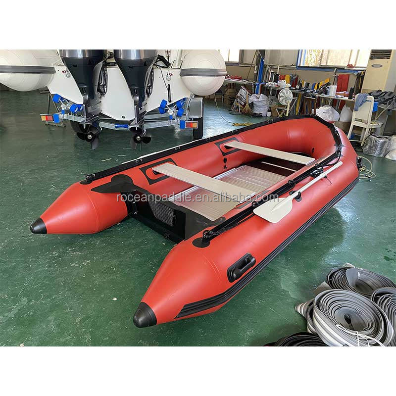 CE Approved Foldable Inflatabl - Inflatable Boat 3.3M Pvc recension och pris