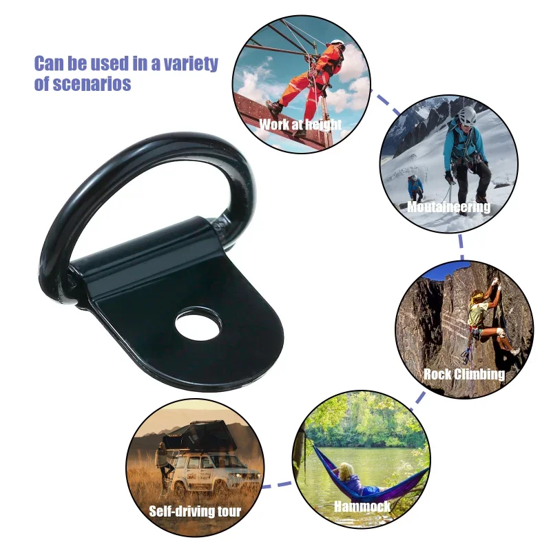10pcs D Shape Pull Hook Tie Do - Boat Trailer Winch Strap recension och pris