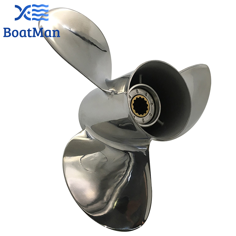 BoatMan® Stainless Steel Prope - Outboard Motor Propeller Stainless recension och pris
