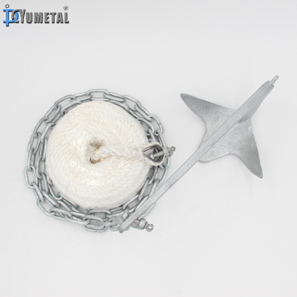 Bruce Anchor Kit with Rope and - Boat Anchor Kit Galvanized recension och pris