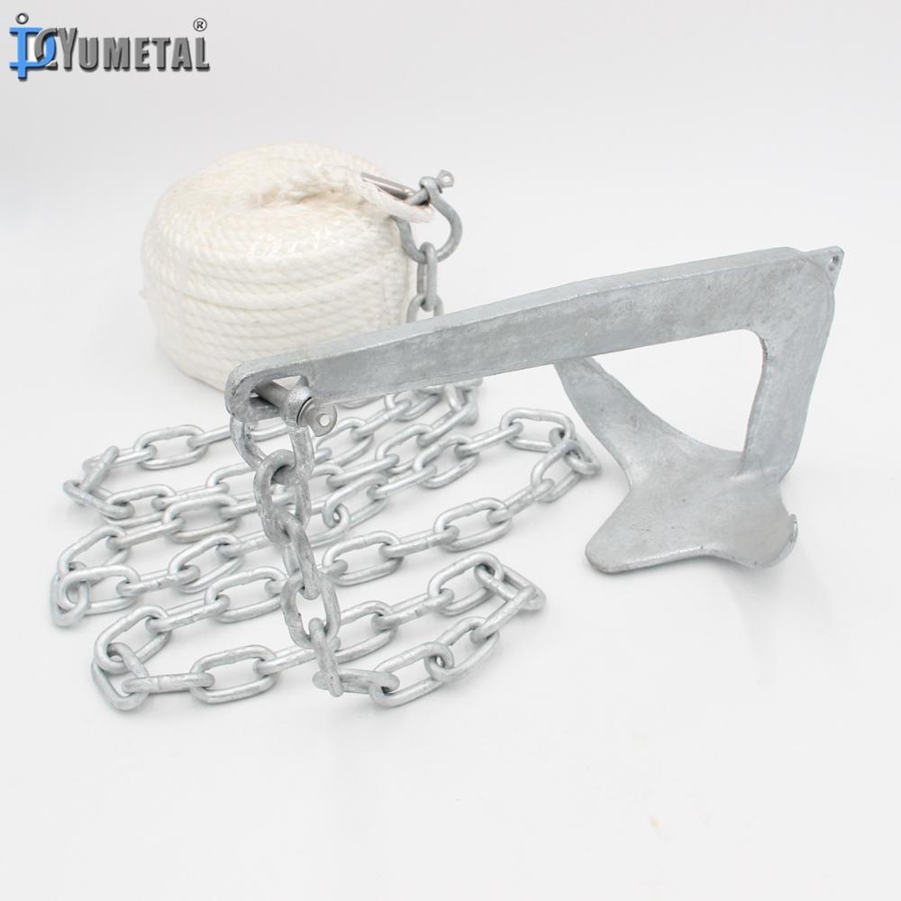 Bruce Anchor Kit with Rope and - Boat Anchor Kit Galvanized recension och pris