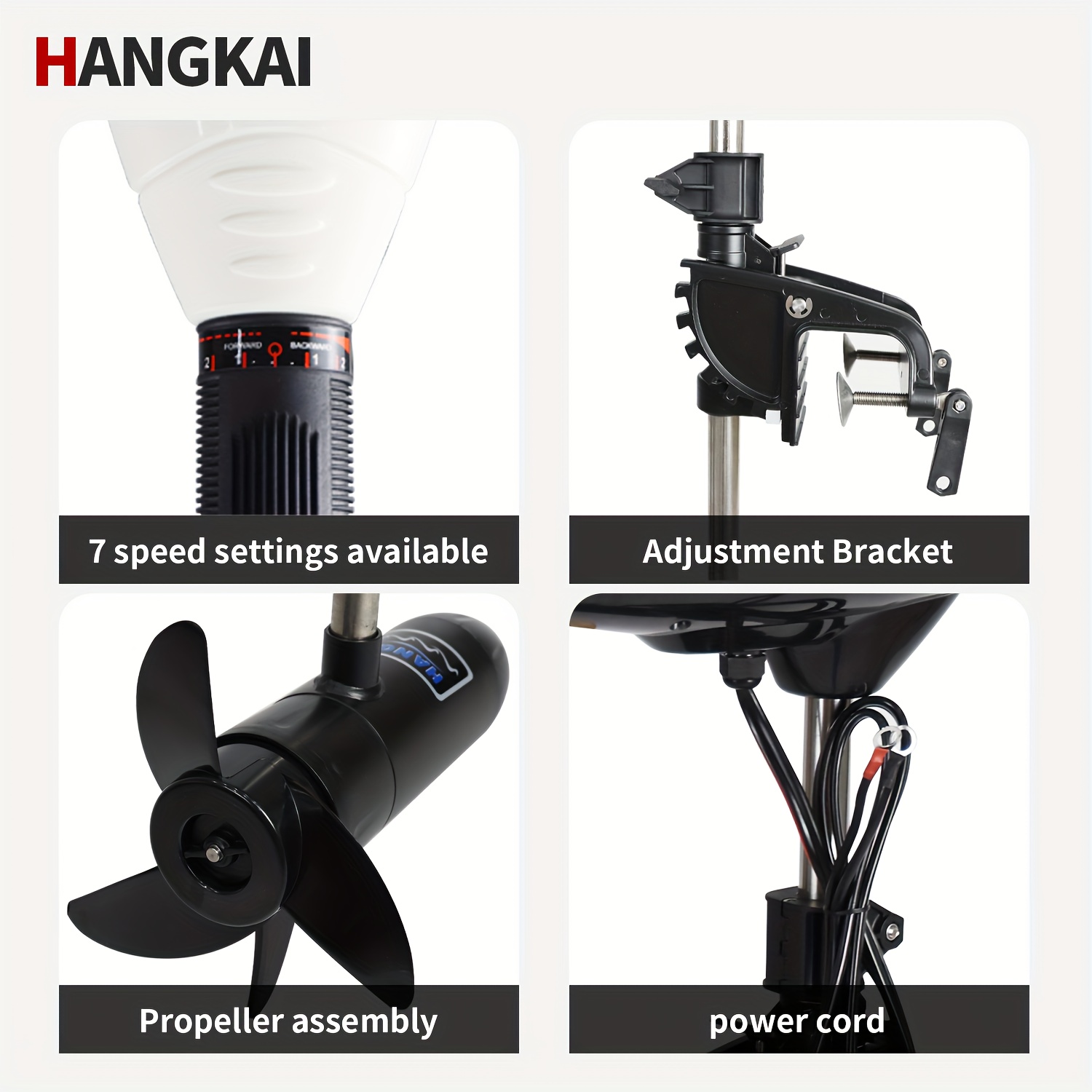 KOETSU HANGKAI 55/65 LBS Thrus - Electric Outboard Motor 3Hp recension och pris