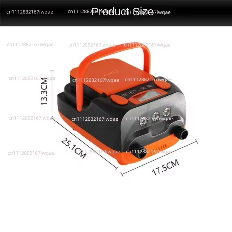 HT-790 Rechargeable Inflatable - Inflatable Boat Electric Pump recension och pris