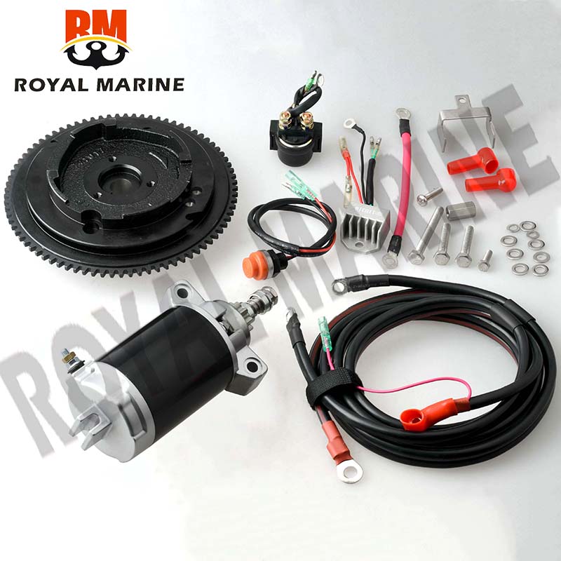 Electric Start Kit For Outboar - Outboard Motor 4 Stroke 15Hp recension och pris