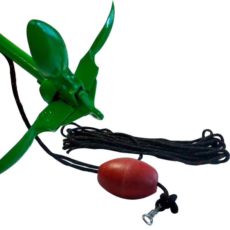 Marine Boat 1.5kg Green Anchor - Boat Anchor Kit Galvanized recension och pris