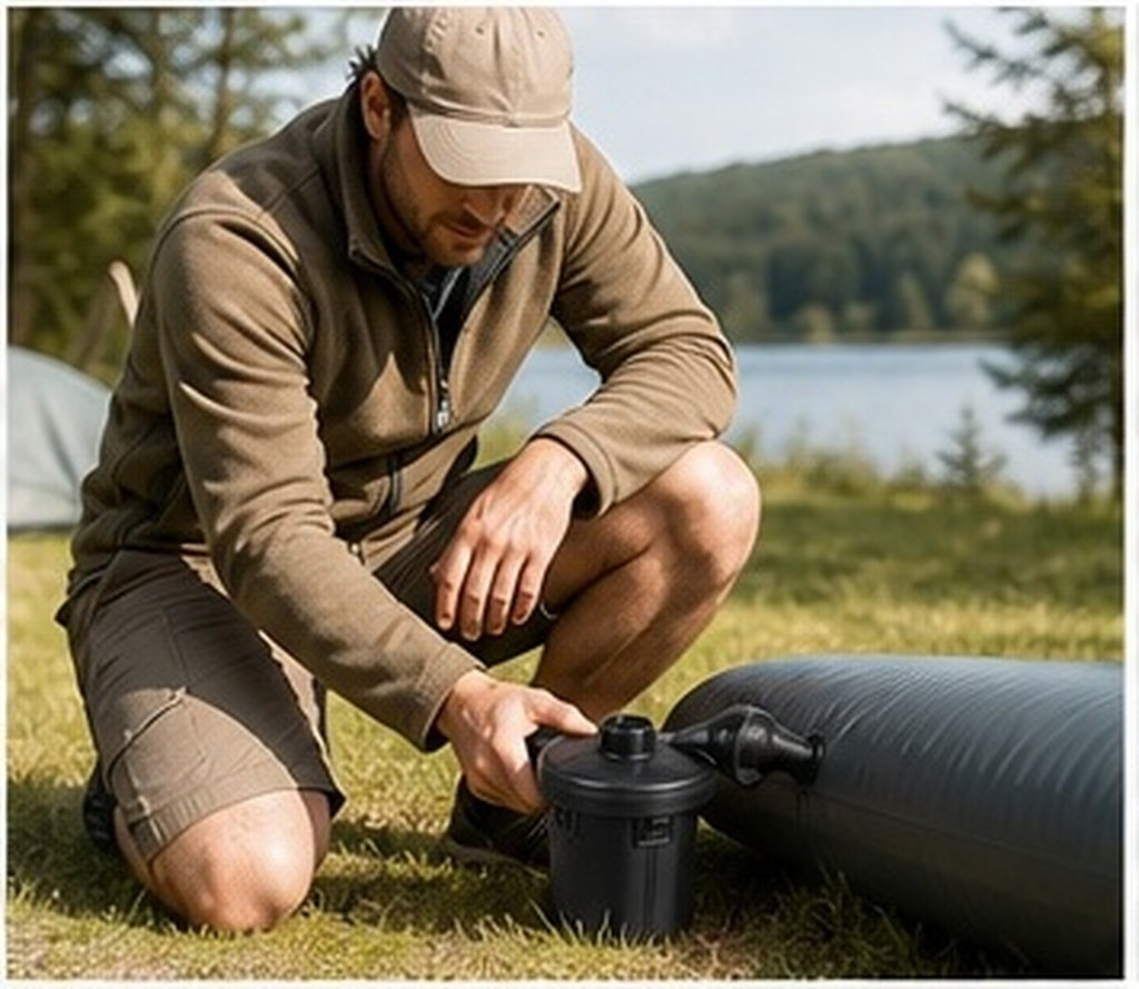 Rechargeable USB Electric Air  - Inflatable Boat Electric Pump recension och pris