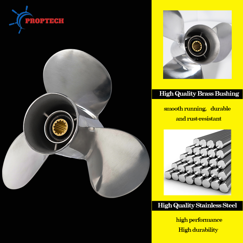 Boat Propeller 11 1/8x14 For Y - Outboard Motor Propeller Stainless recension och pris