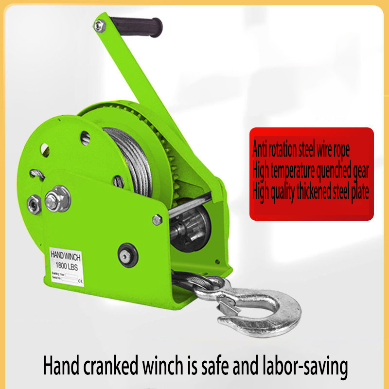 Manual Winch Bidirectional Sel - Boat Trailer Winch Strap recension och pris