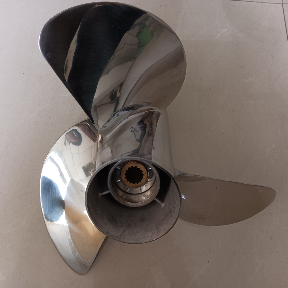 High Quality Stainless Steel P - Outboard Motor Propeller Stainless recension och pris