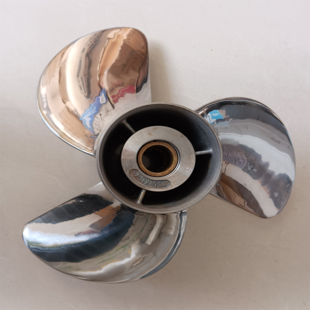 High Quality Stainless Steel P - Outboard Motor Propeller Stainless recension och pris