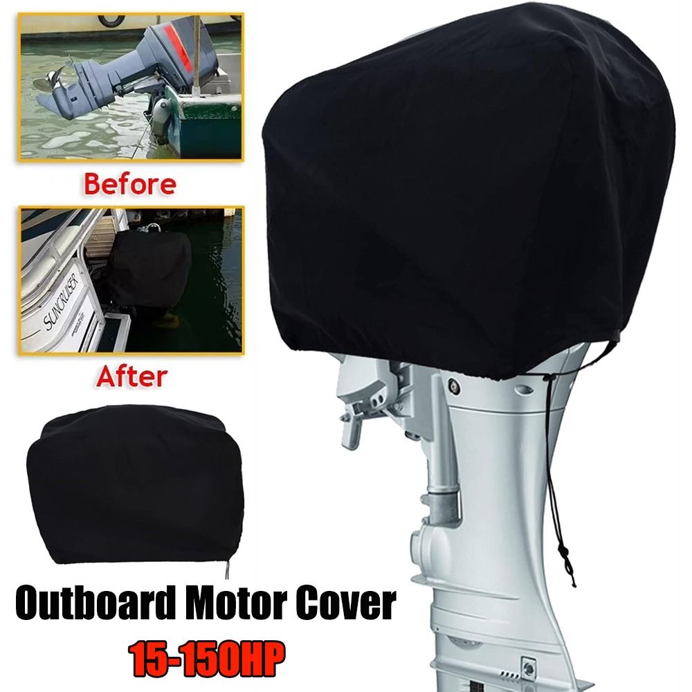 New 15-150HP Full Outboard Eng - Outboard Motor Cover Waterproof recension och pris
