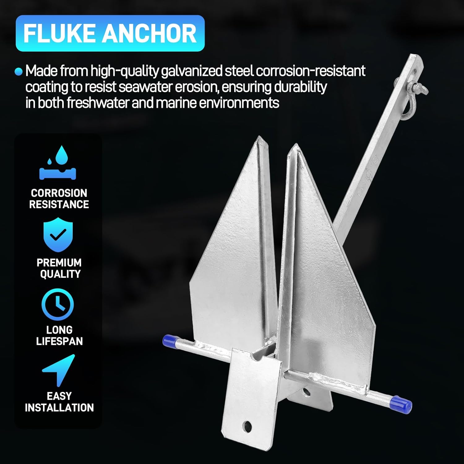 Heavy Duty Boat Anchors Kit Fl - Boat Anchor Kit Galvanized recension och pris