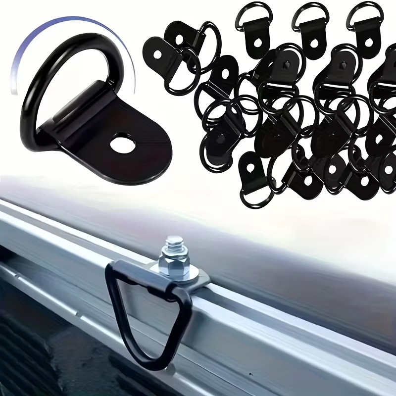 10Pcs D Rings Tie Down Anchors - Boat Trailer Winch Strap recension och pris