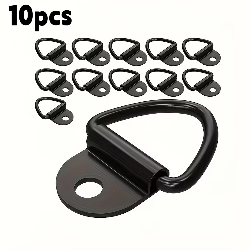 10Pcs D Rings Tie Down Anchors - Boat Trailer Winch Strap recension och pris