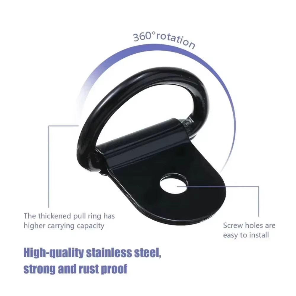 10Pcs D Rings Tie Down Anchors - Boat Trailer Winch Strap recension och pris