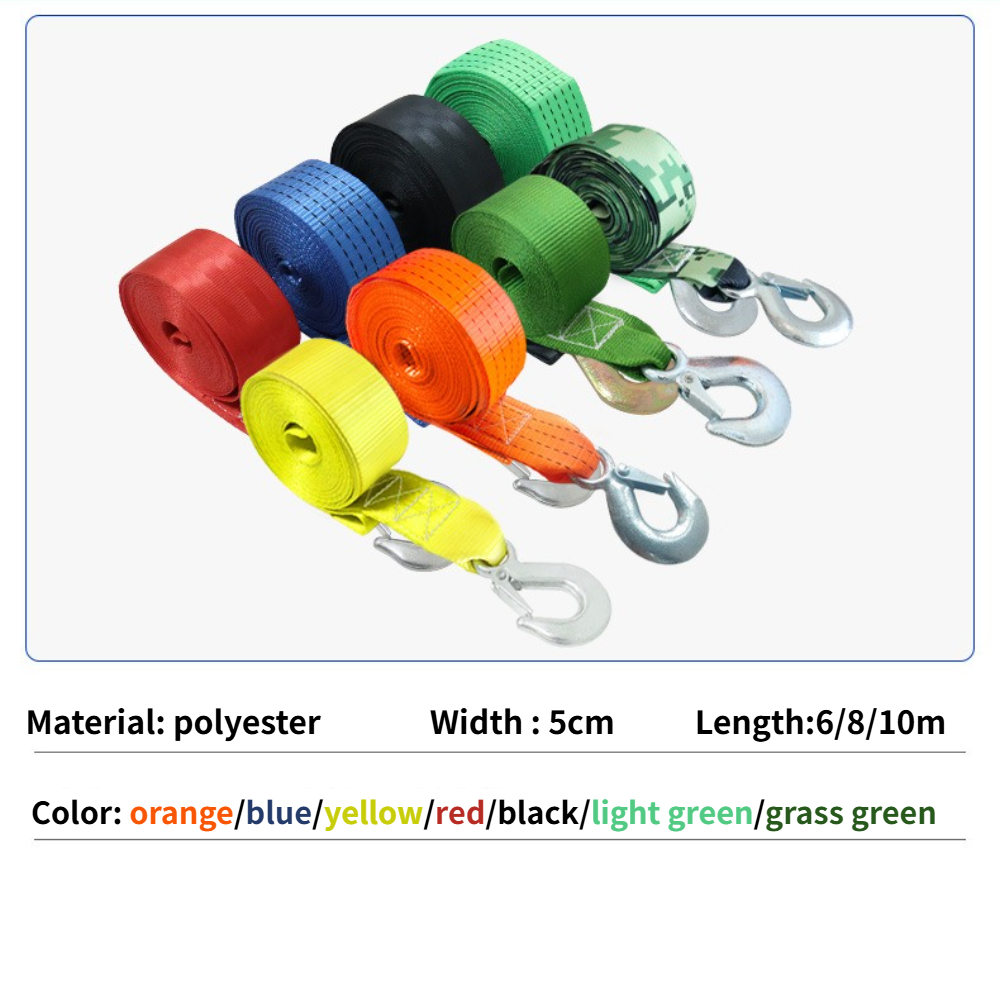 1PC Winch Strap with Hook for  - Boat Trailer Winch Strap recension och pris
