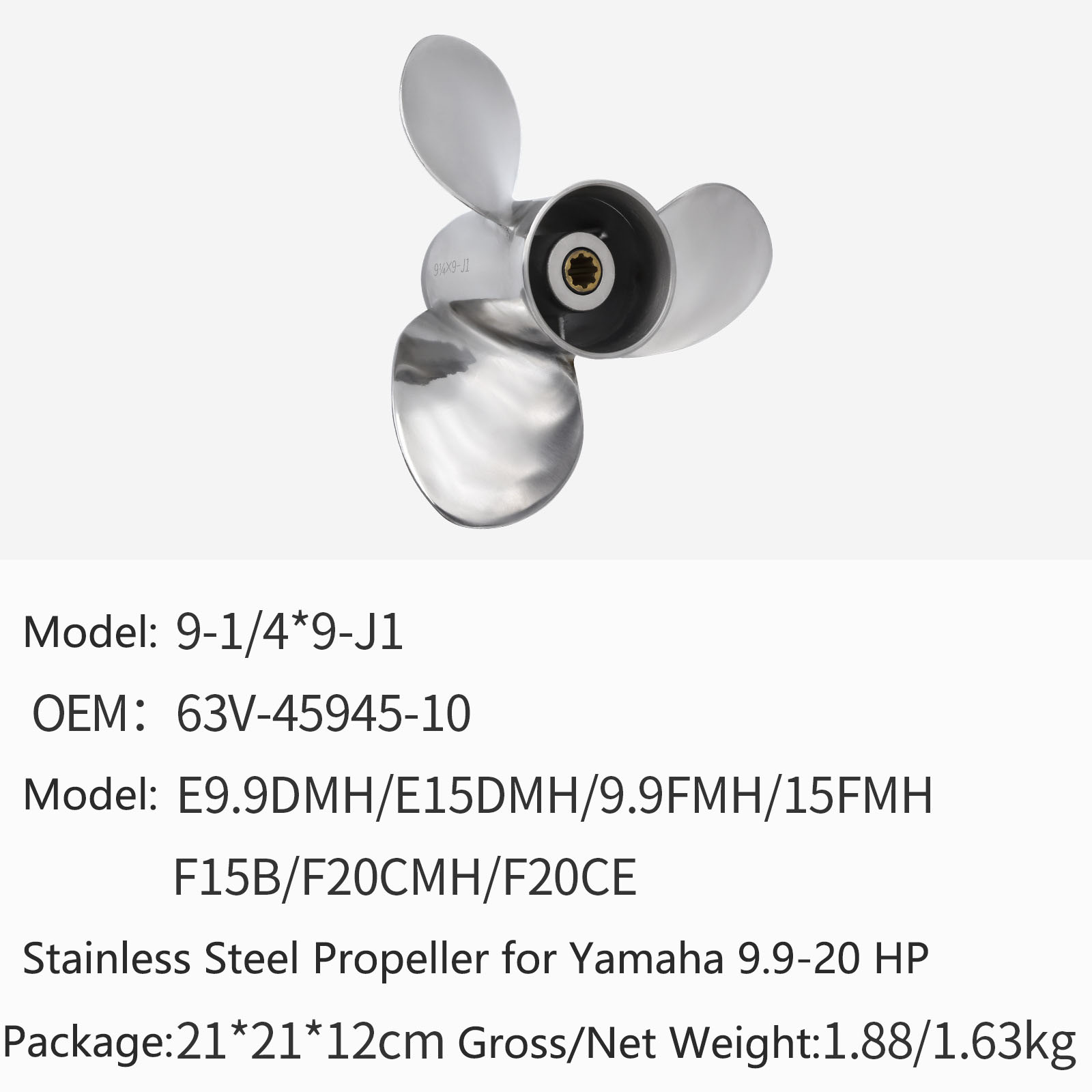 Outboard Motor Stainless Steel - Outboard Motor Propeller Stainless recension och pris