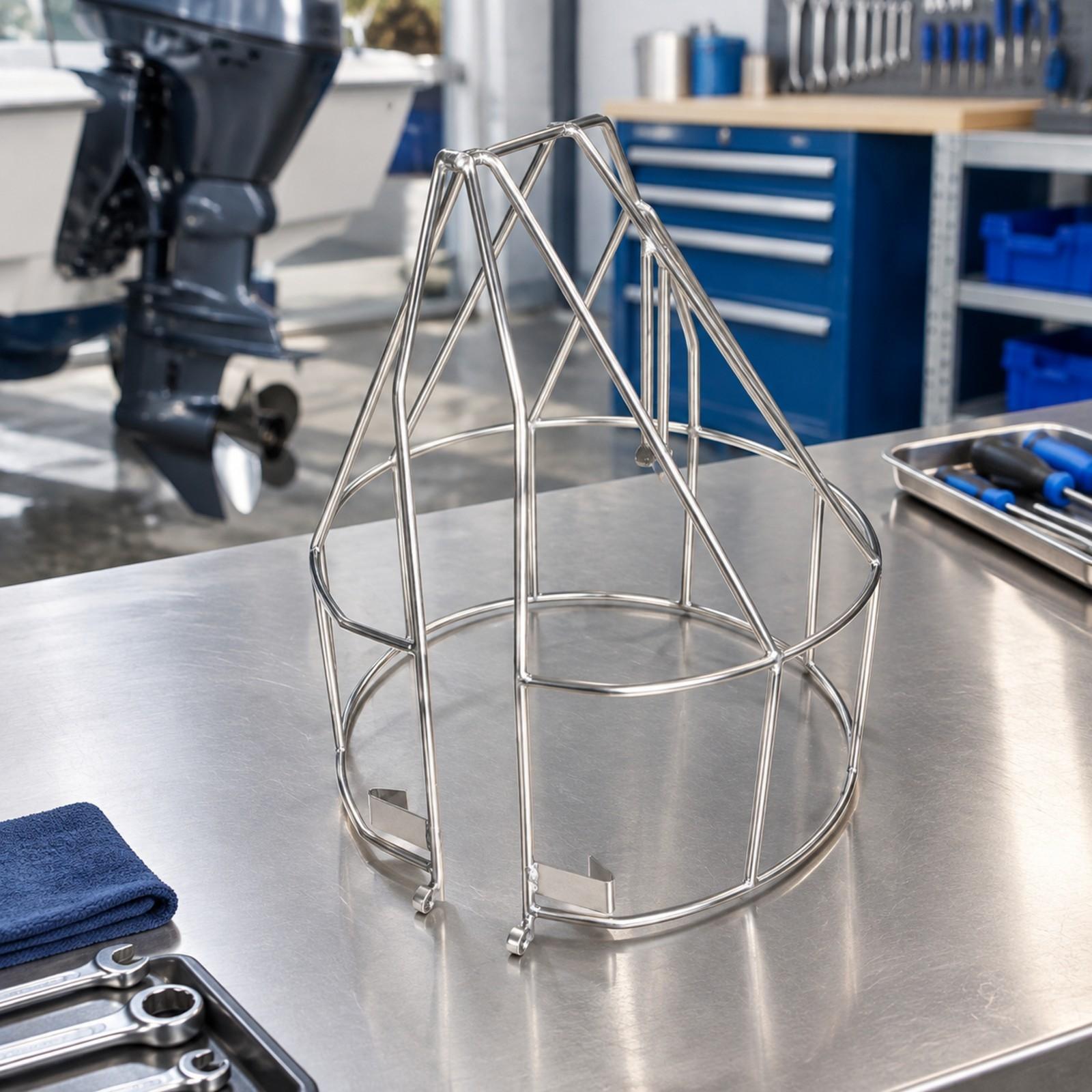 Propeller Protector Cage Cover - Outboard Motor Propeller Stainless recension och pris