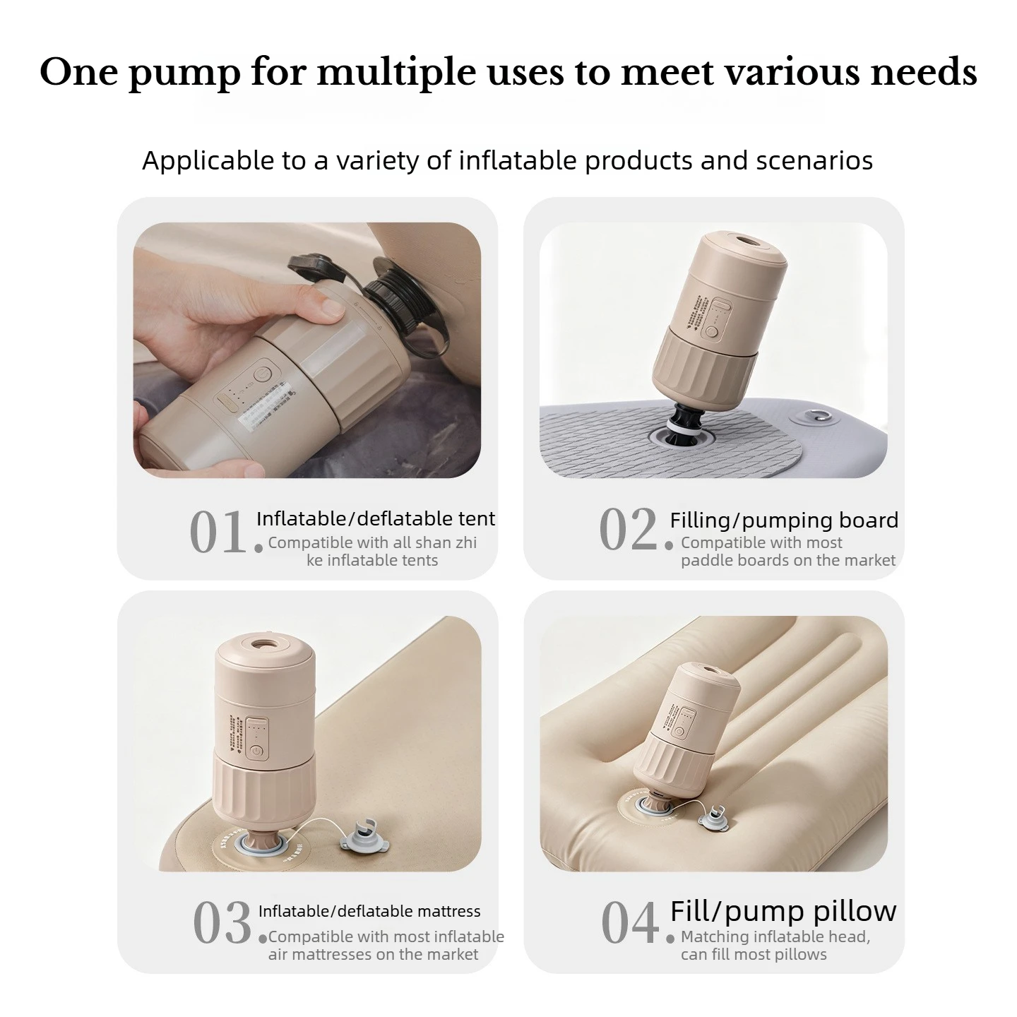 MOUNTAINHIKER Electric Air Pum - Inflatable Boat Electric Pump recension och pris