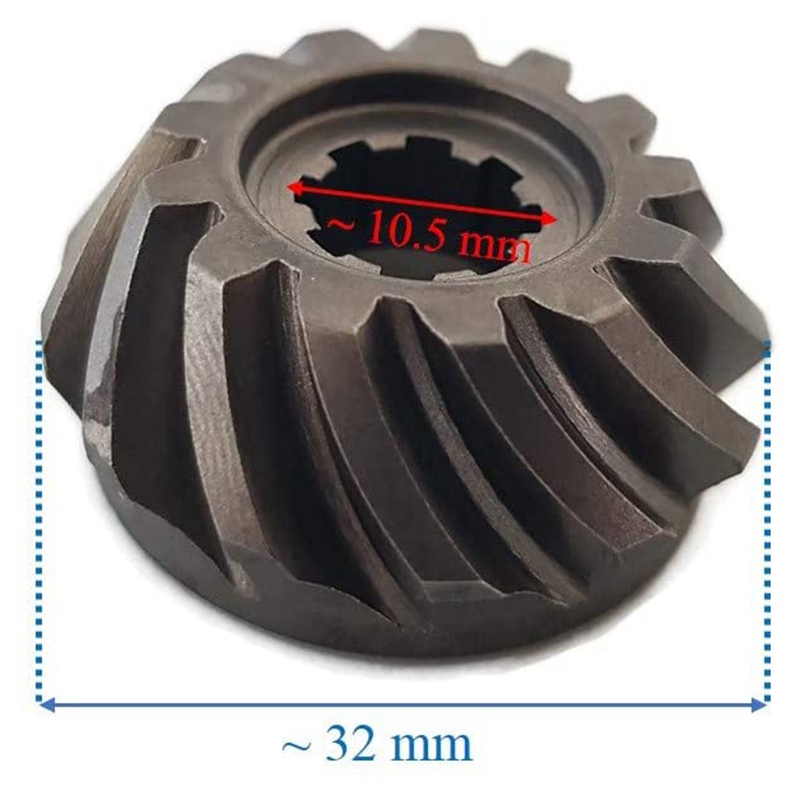 Boat Motor Pinion Gear Bevel F - Outboard Motor 9.9Hp 4 Stroke recension och pris